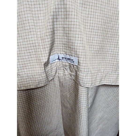 HABIT Mens Outdoor Shirt SPF 40+ Size XL Burnt Olive Color - Picture 6 of 9